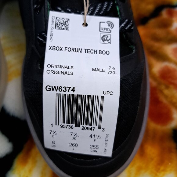 Size 8 - adidas Xbox x Forum Tech Boost Series X Men Brand New - Picture 9 of 10